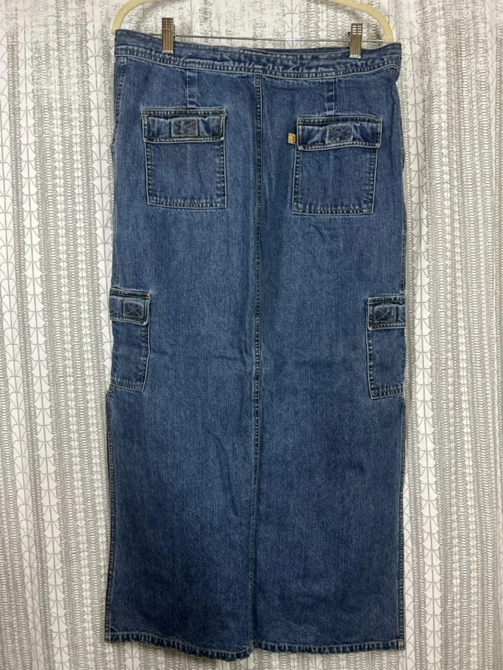 Vintage Frantic Blue Denim Skirt - Picture 2 of 3